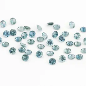1.5 to 3.75mm Medium Denim Montana Sapphire Rounds