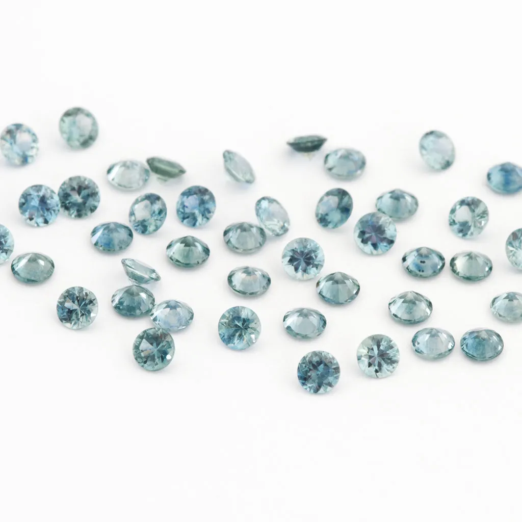 1.5 to 3.75mm Medium Denim Montana Sapphire Rounds