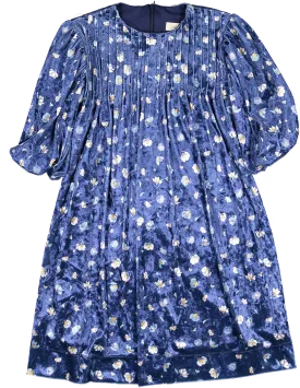 34130-DRESS-Print Velvet