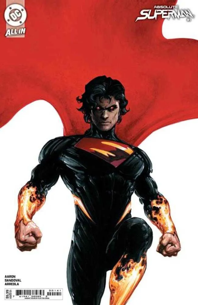 Absolute Superman #1 Cover D Clayton Crain Card Stock Variant *one copy per customer*