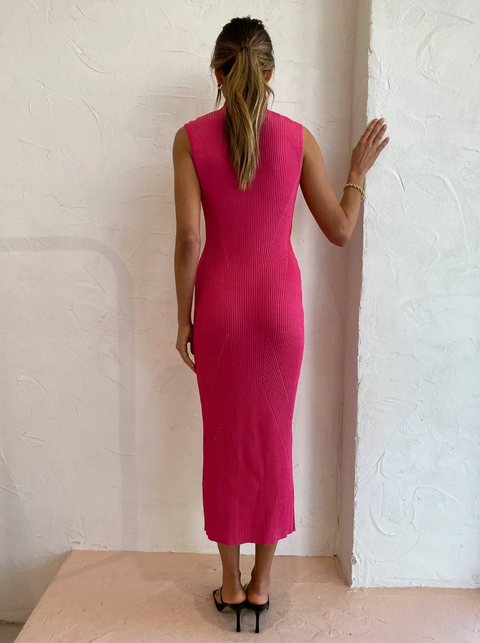 Acler Rickman Dress in Berry
