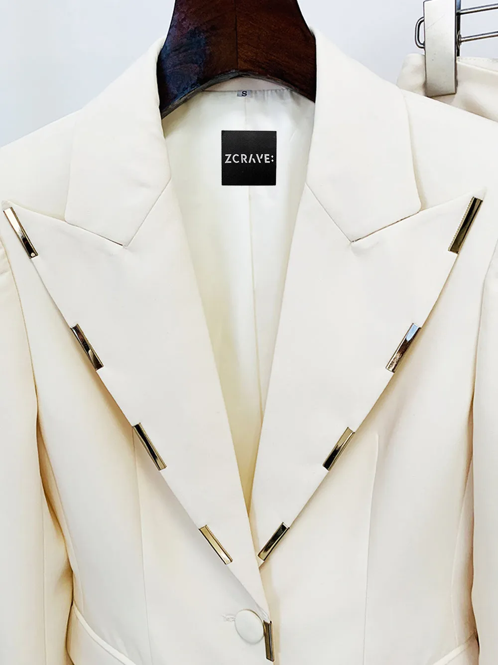 AIMI Blazer & Pants Set in Ivory