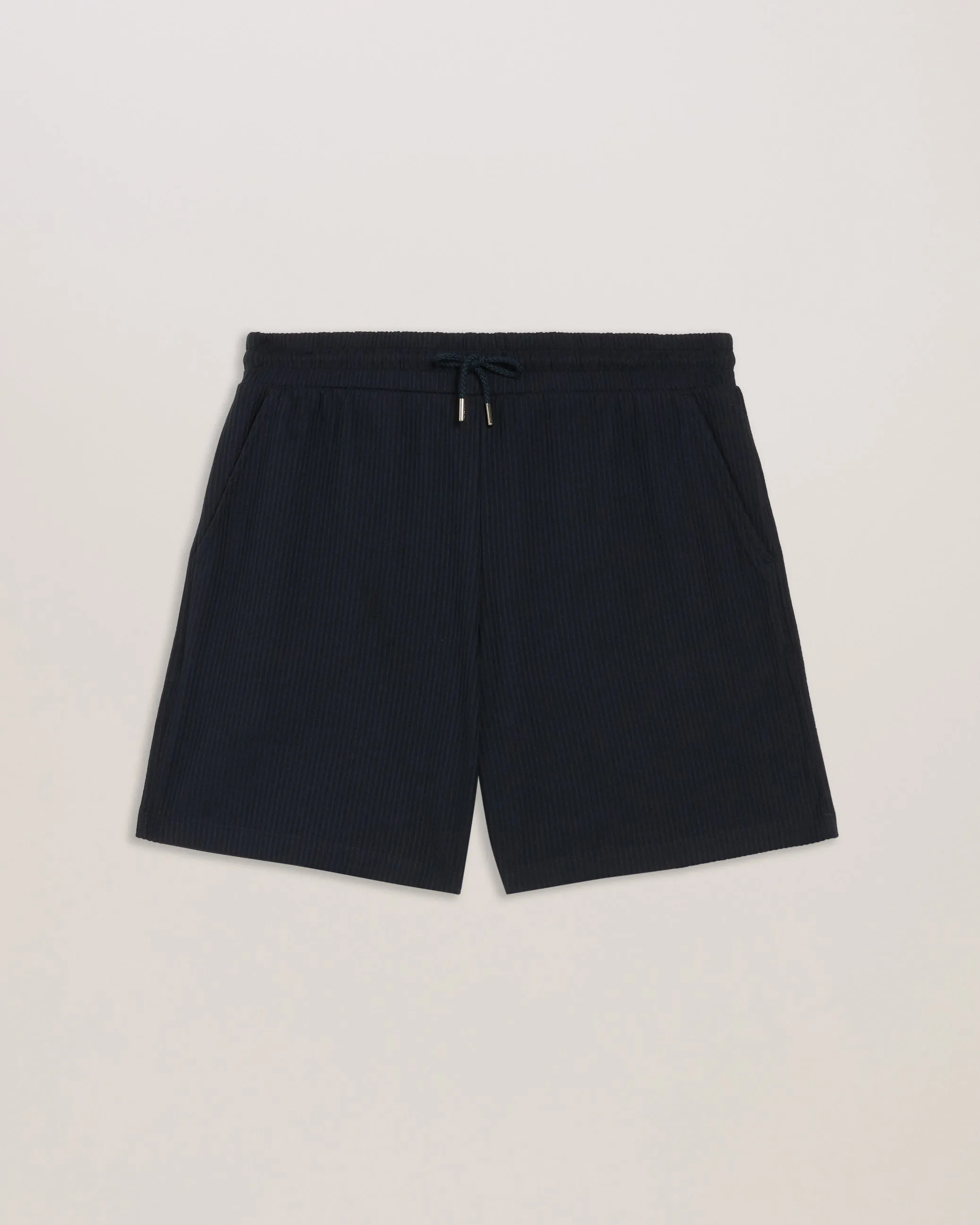 Airga Textured Jersey Shorts Navy