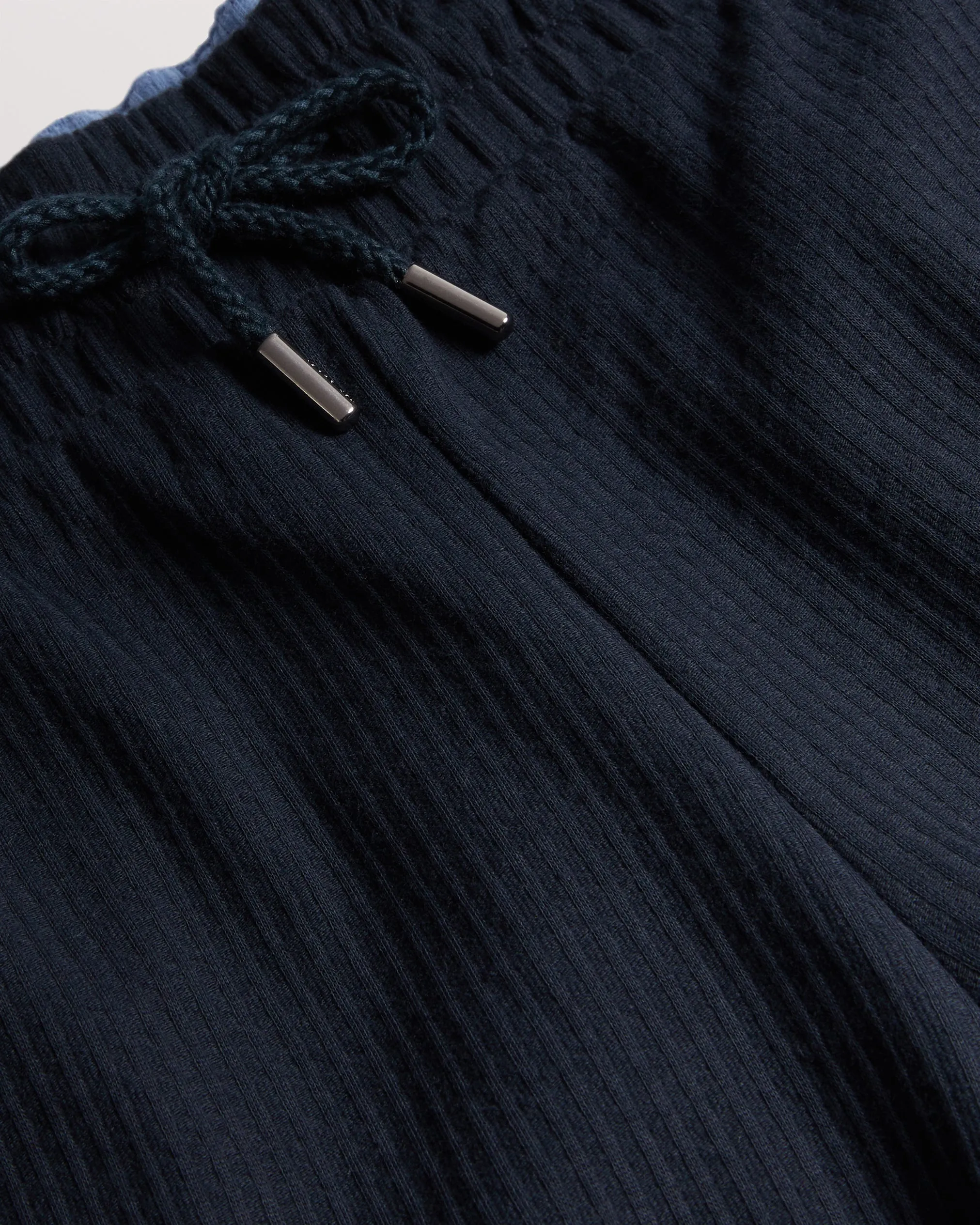 Airga Textured Jersey Shorts Navy