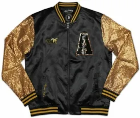 Alabama State University Sequins Satin Jacket