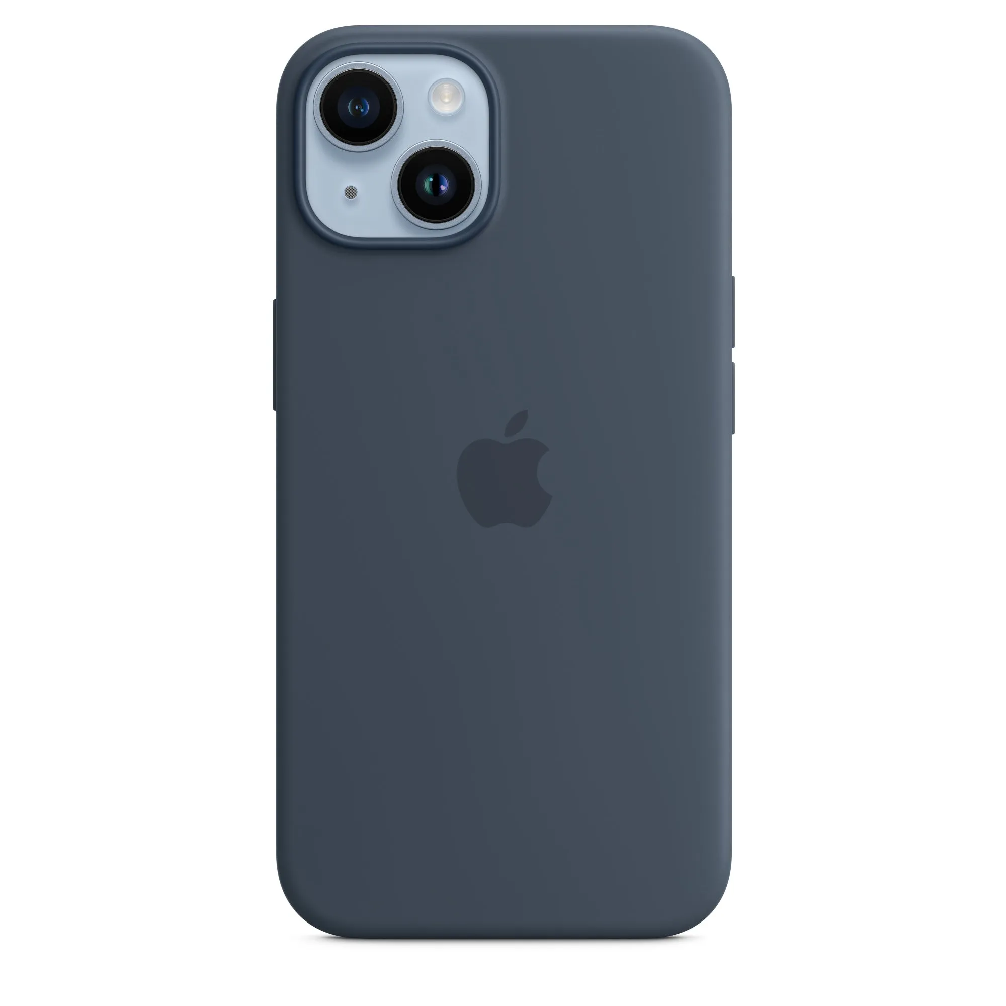 Apple iPhone 14 Pro Silicone Case Mptf3Z Storm Blue With Magsafe