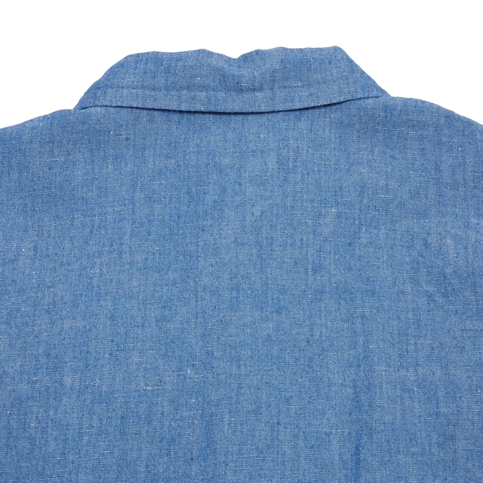 Apuntob Button Up Dress in Denim