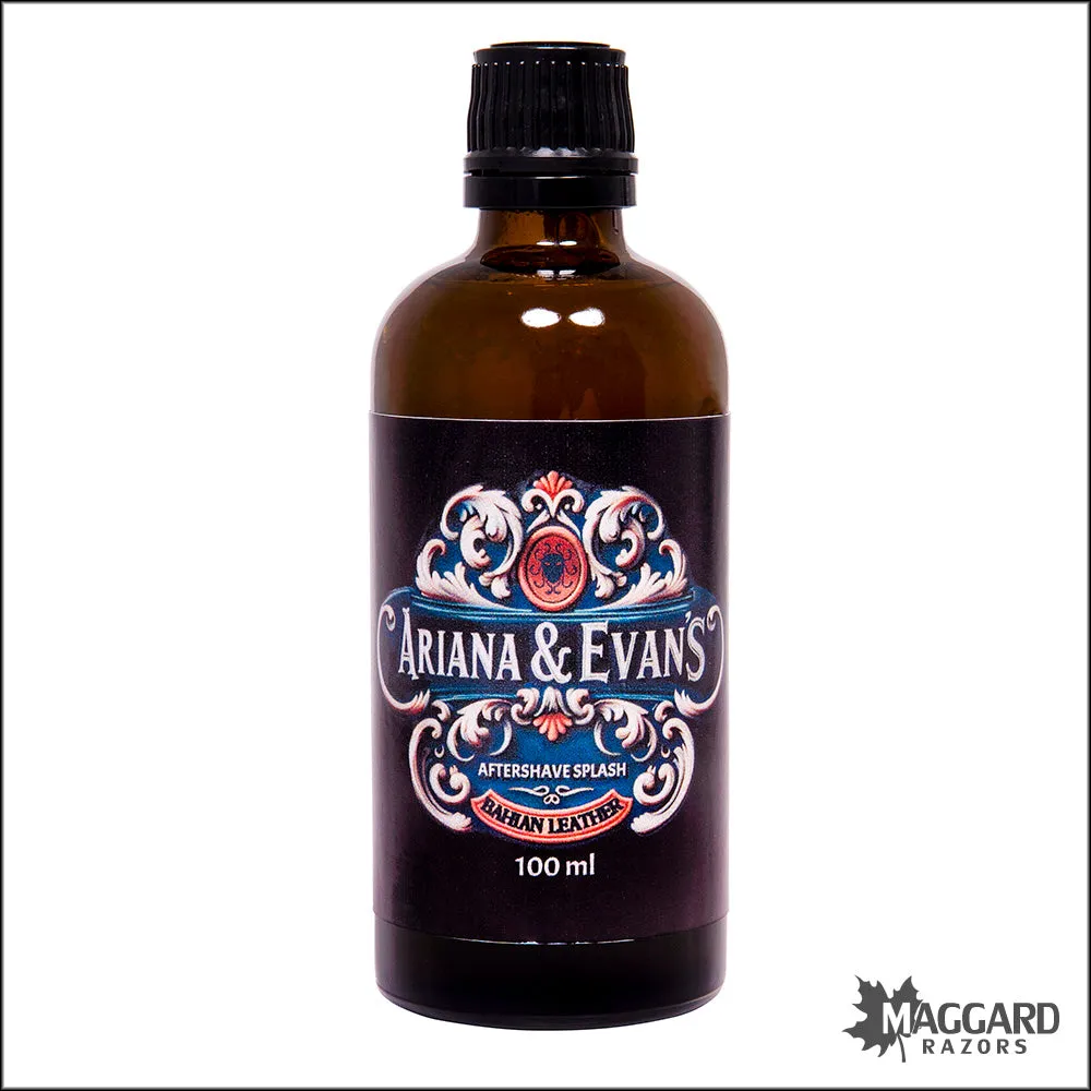 Ariana and Evans Bahian Leather Aftershave Splash, 100ml