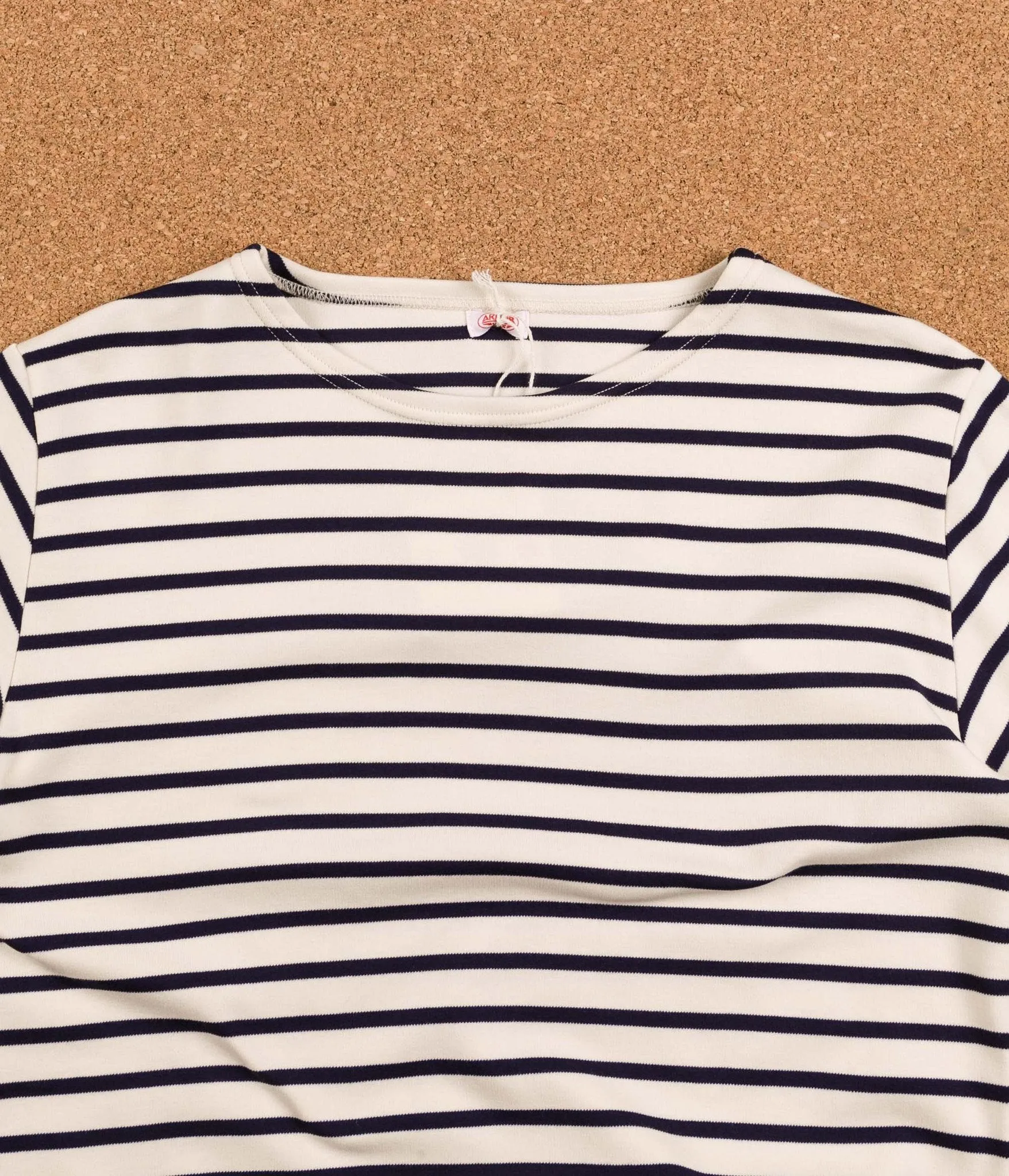 Armor Lux Breton Long Sleeve T-Shirt - Nature / Navy