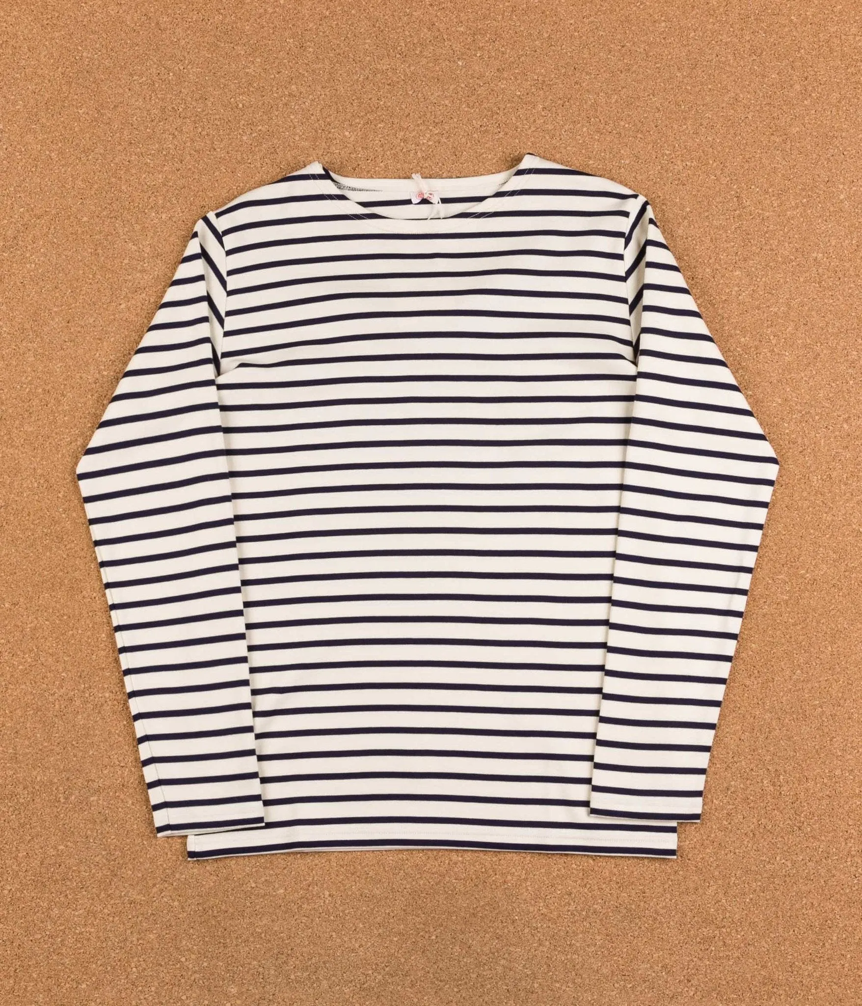 Armor Lux Breton Long Sleeve T-Shirt - Nature / Navy