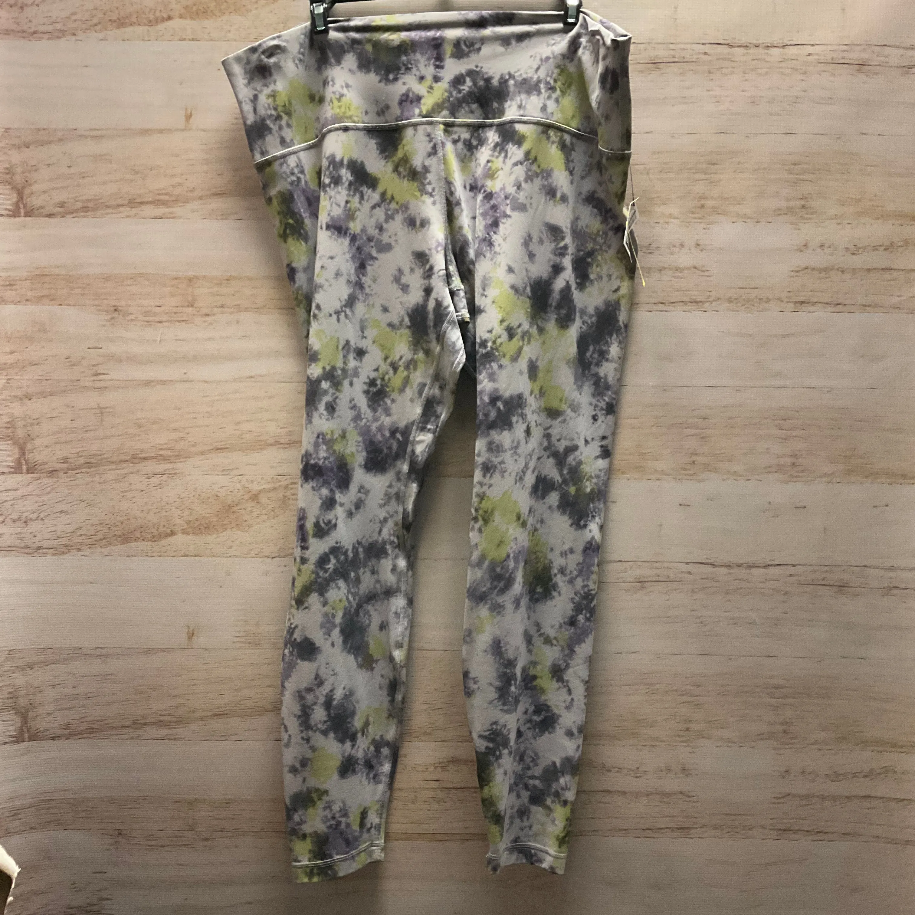 Athletic Leggings By Lululemon In Multi-colored, Size: 1