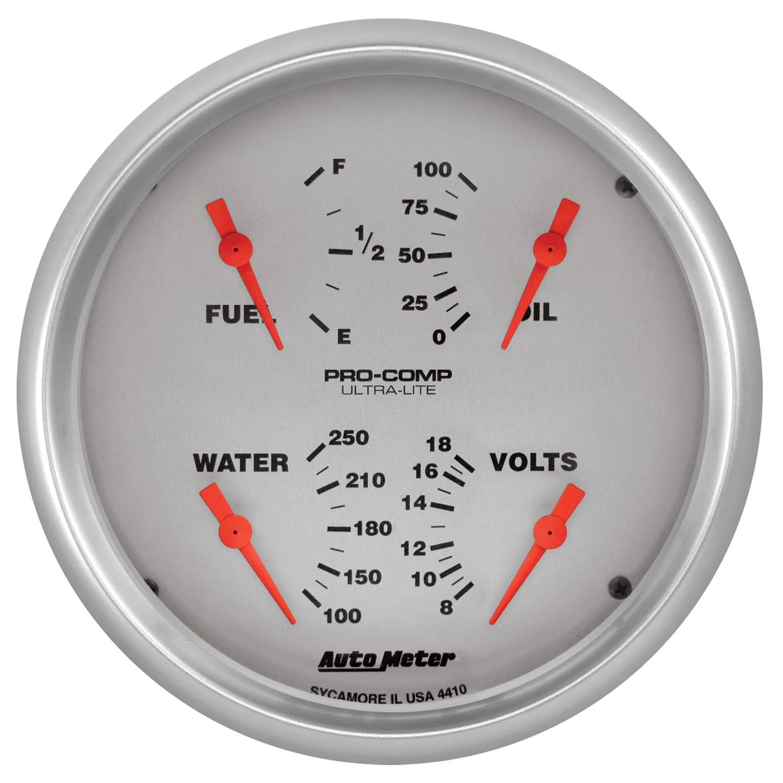 AutoMeter Ultra-Lite Analog Gauge Kits 4410