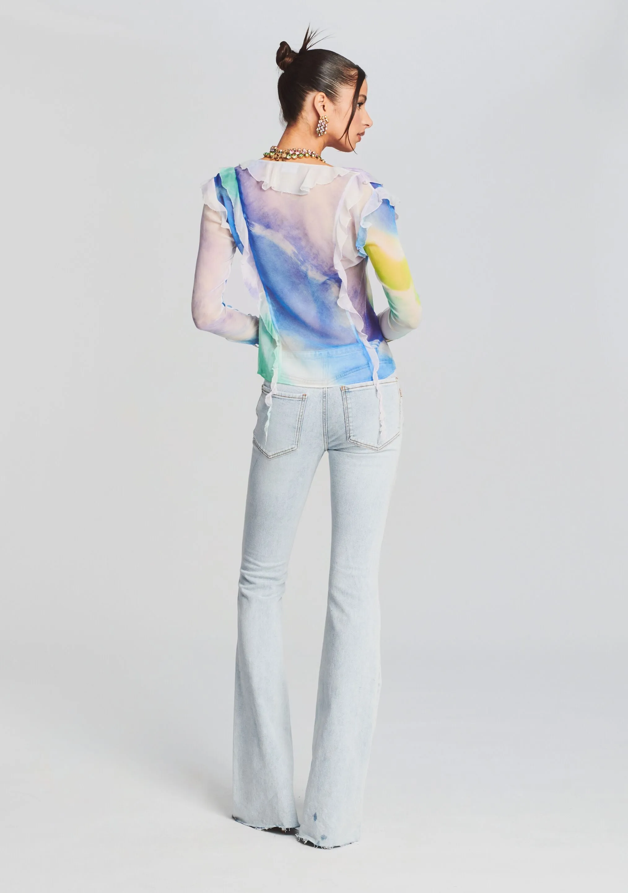 Aviva Silk Chiffon Blouse