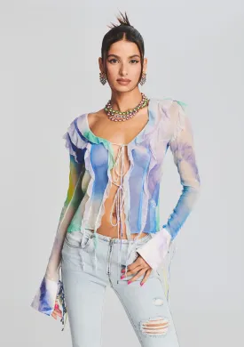 Aviva Silk Chiffon Blouse