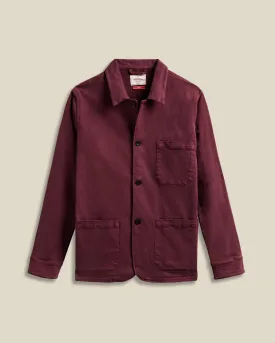 AW Labura Bordeaux Jacket - Enhanced with Detailed Features
