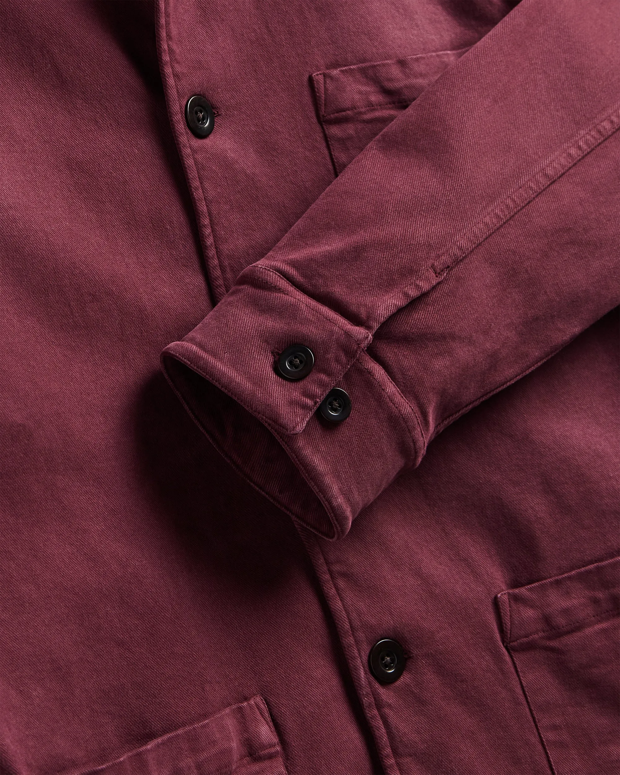 AW Labura Bordeaux Jacket - Enhanced with Detailed Features