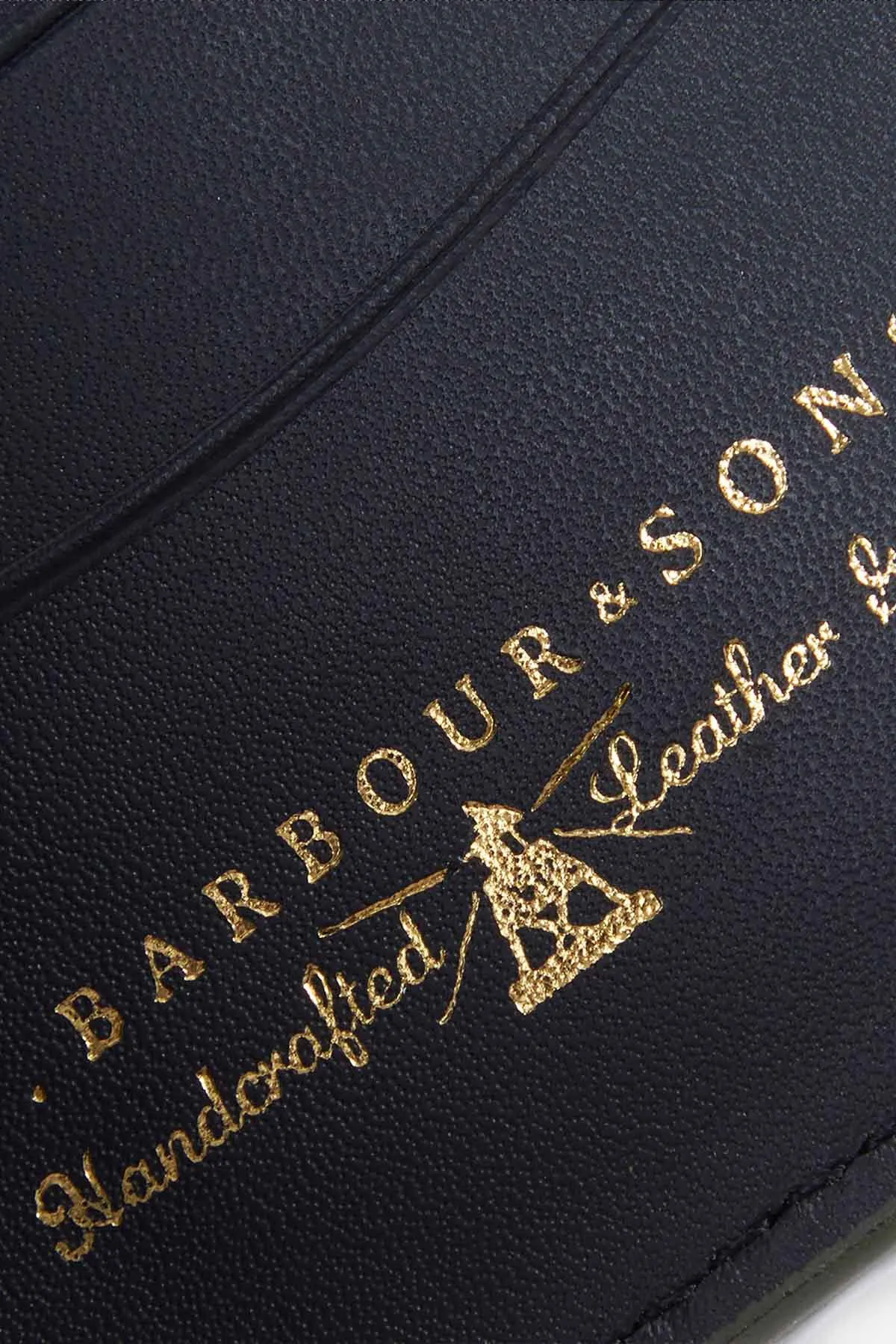 Barbour Grain Leather Billfold Wallet