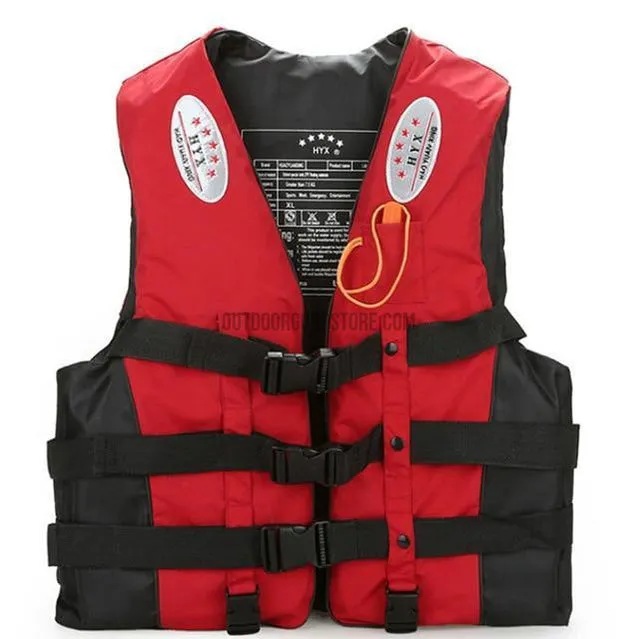Basics Fishing Life Jacket with Whistle