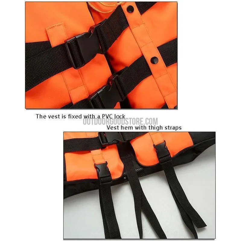 Basics Fishing Life Jacket with Whistle
