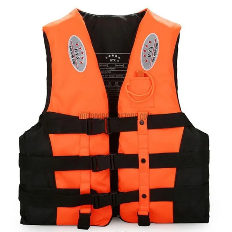 Basics Fishing Life Jacket with Whistle