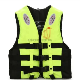 Basics Fishing Life Jacket with Whistle