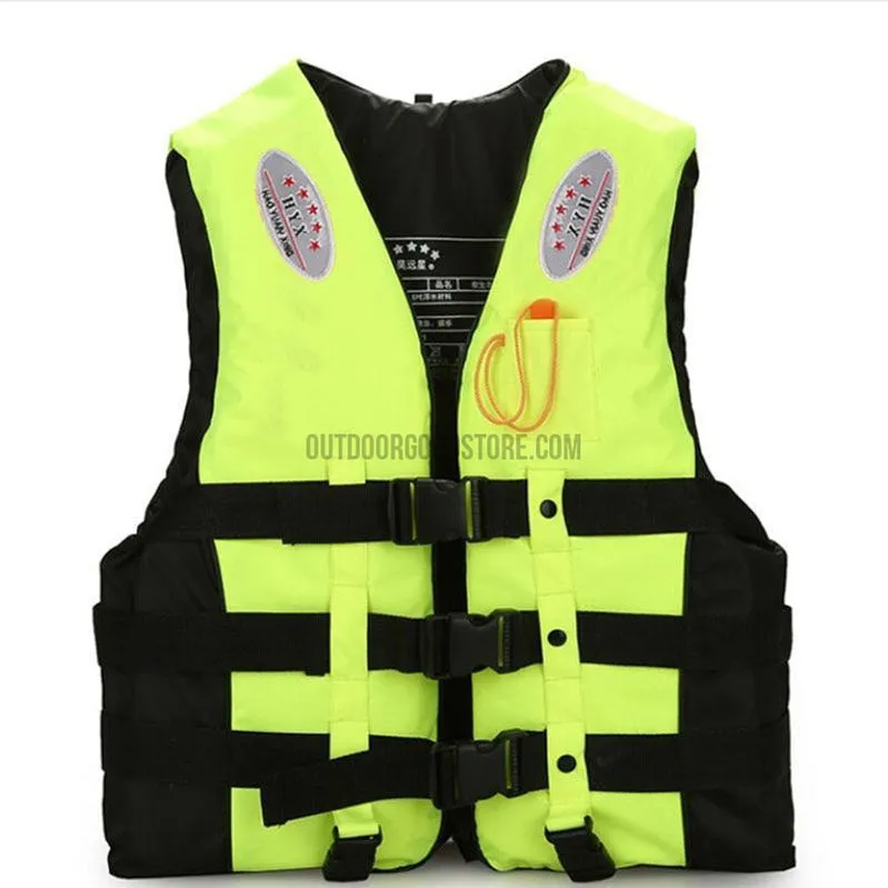 Basics Fishing Life Jacket with Whistle