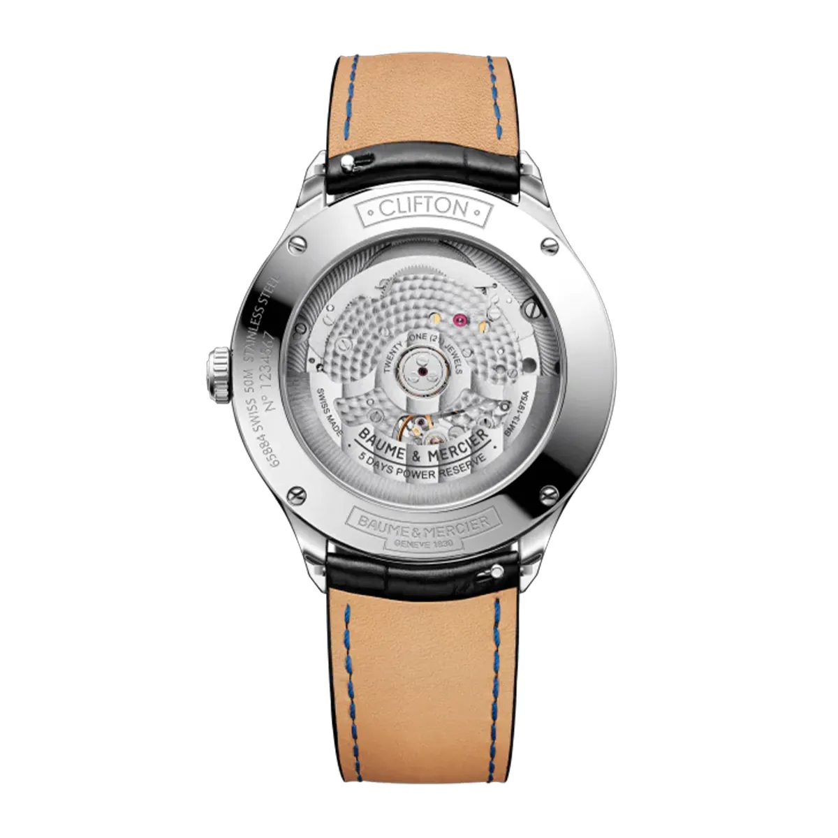 Baume & Mercier Clifton 40mm White Dial Automatic Men's Watch