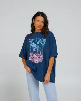 Big Wave Denim Cover Up Tee