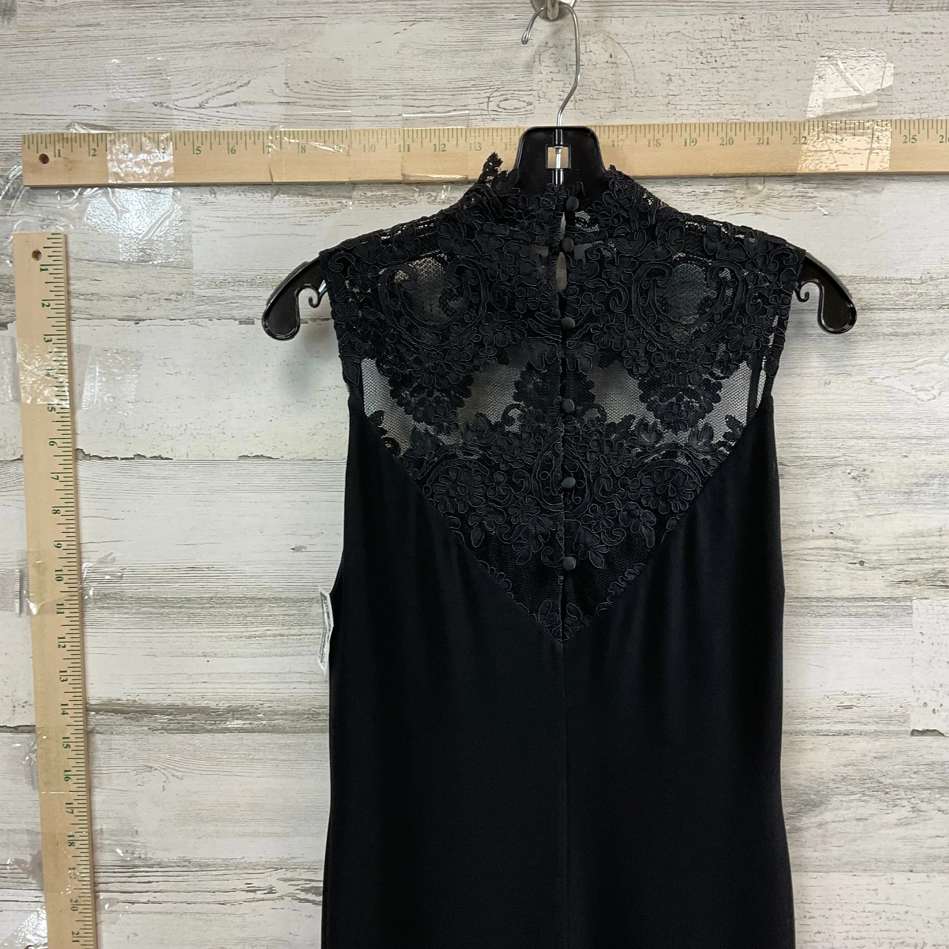 Black Dress Party Midi Alice   Olivia, Size M
