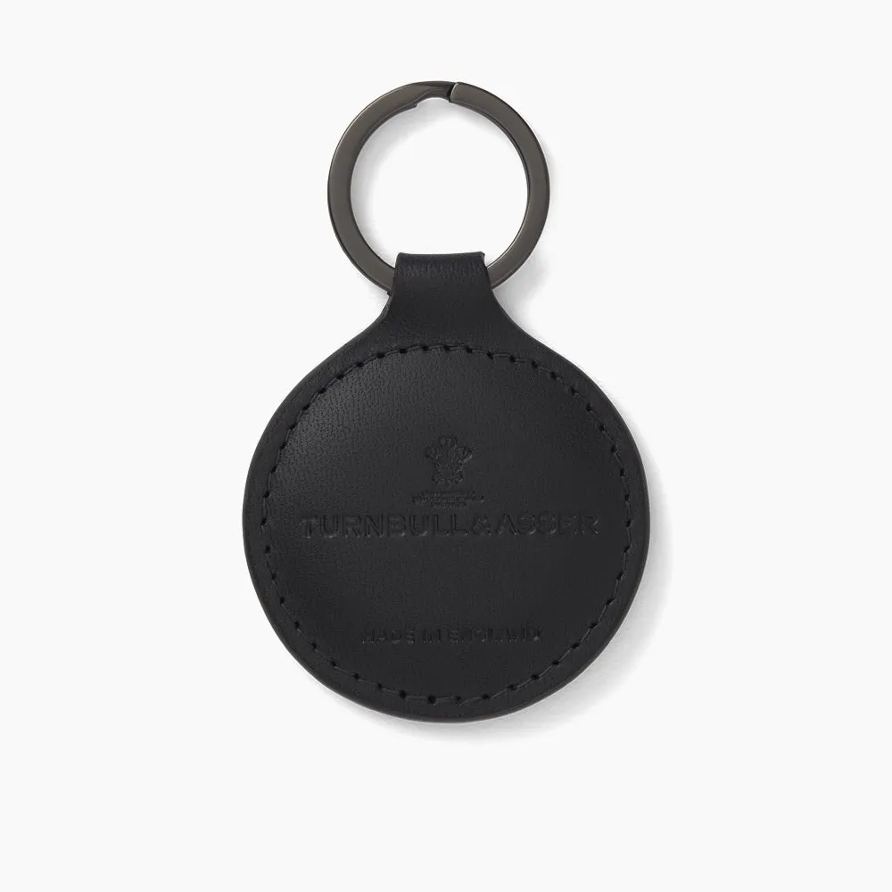 Black Leather Key Fob
