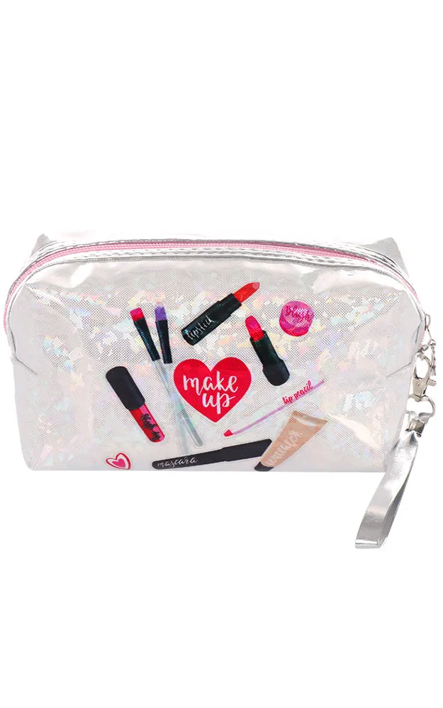 [BOGO] AO800 Make up Print Cosmetic Bag w/Zipper