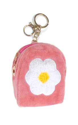 [BOGO] TD0411 Flower Egg Backpack Key Chain