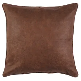Bourbon Faux Leather Euro Sham