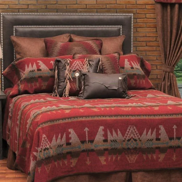 Bourbon Faux Leather Euro Sham