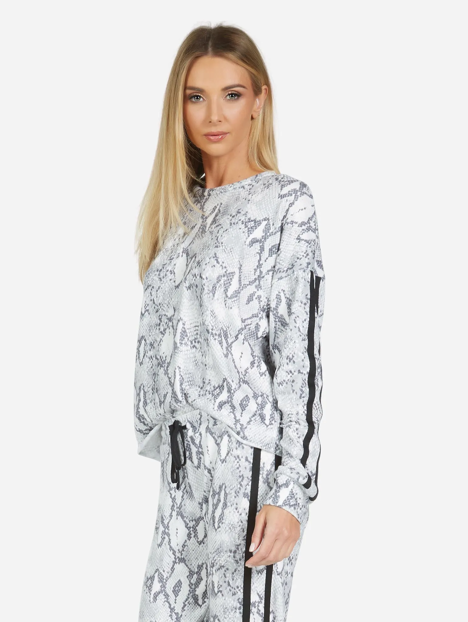 Brisbane LE Grey Snake Pullover