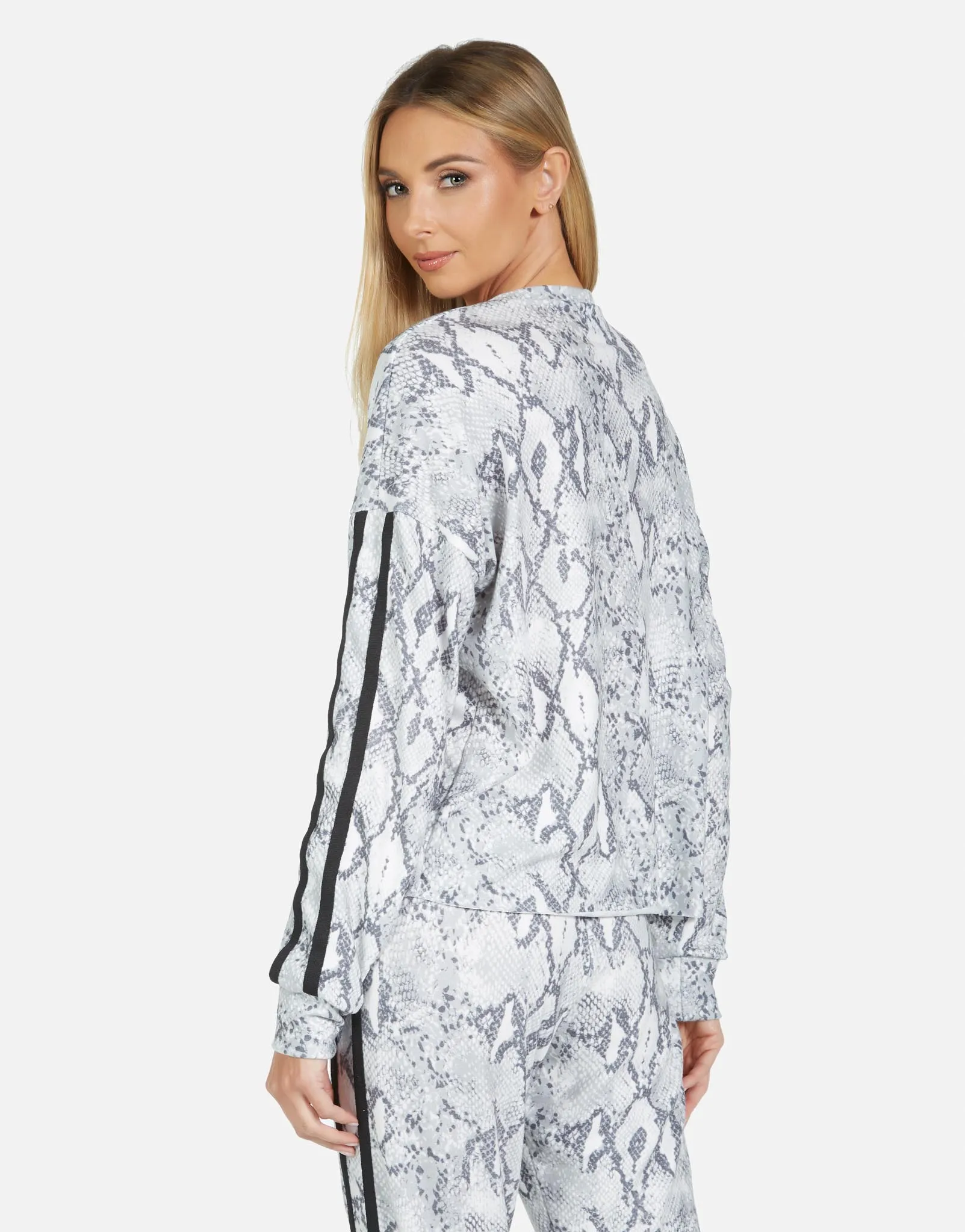 Brisbane LE Grey Snake Pullover