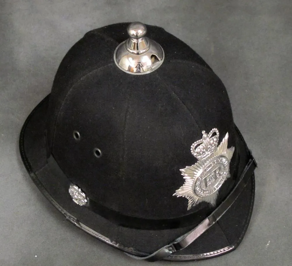 British Bobby Police Helmet: Ball Top