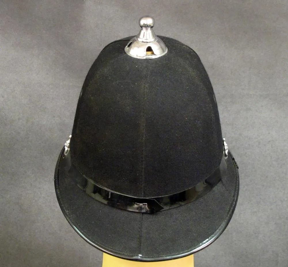 British Bobby Police Helmet: Ball Top