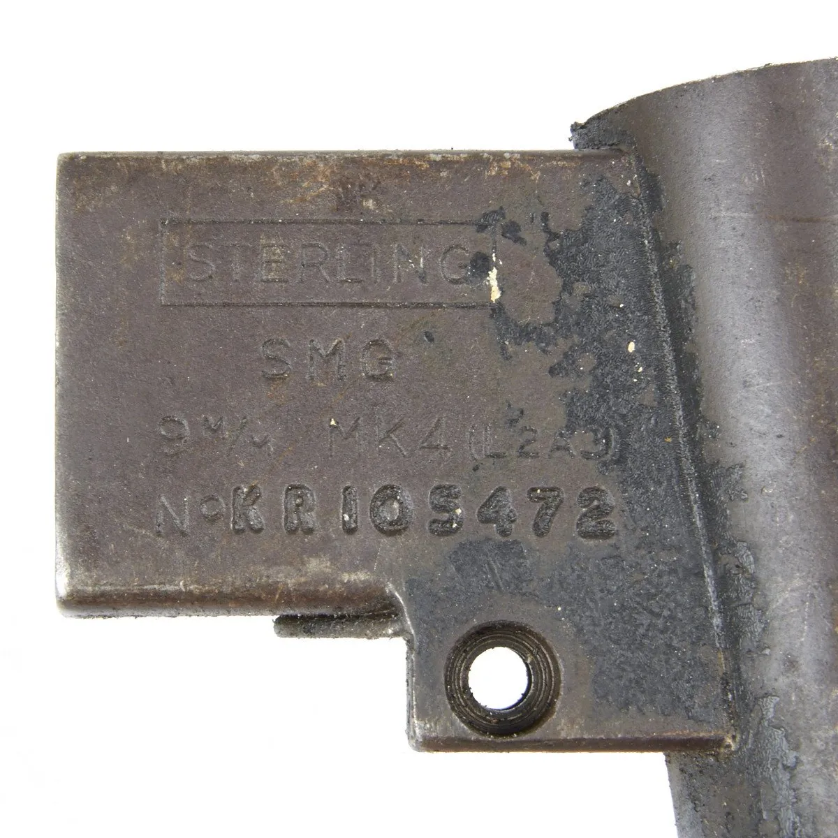 British Sterling SMG MK IV Parts Set with Barrel and Magazine