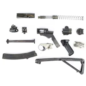British Sterling SMG MK IV Parts Set with Barrel and Magazine