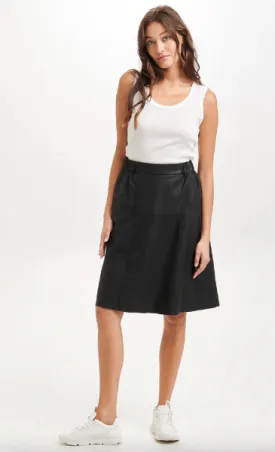 Stylish Leather Skirt by BTF•CPH - Chic and Elegant