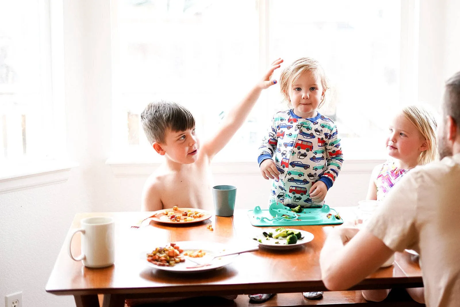 Busy Baby Silicone Placemat - 4 tether version