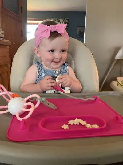 Busy Baby Silicone Placemat - 4 tether version