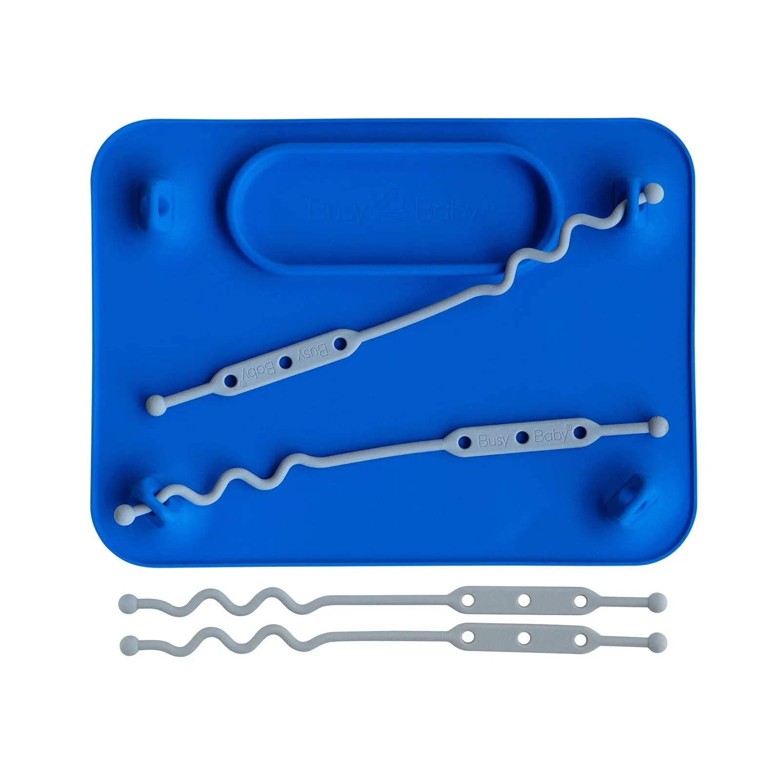 Busy Baby Silicone Placemat - 4 tether version