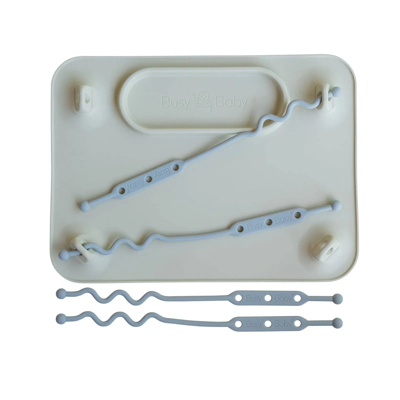Busy Baby Silicone Placemat - 4 tether version