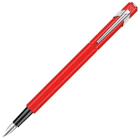 Caran d'Ache 849 Metal Fountain Pen Red