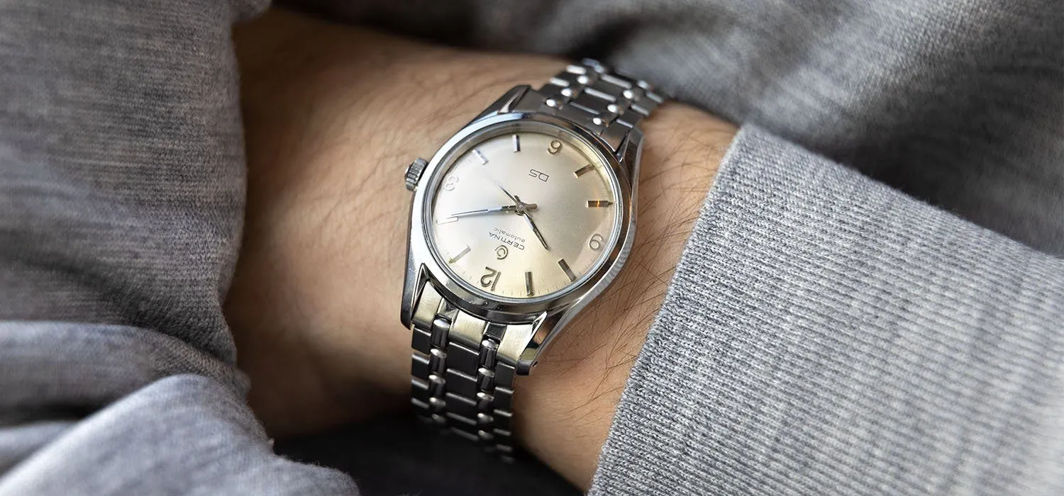 Certina DS Dress Watch with Gay Freres Bracelet