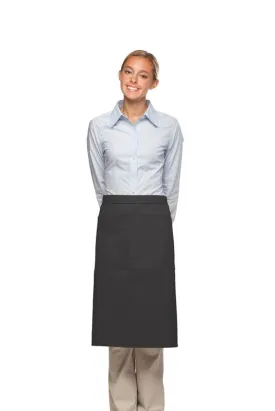 Charcoal 3/4 Bistro Apron (2 Pockets)