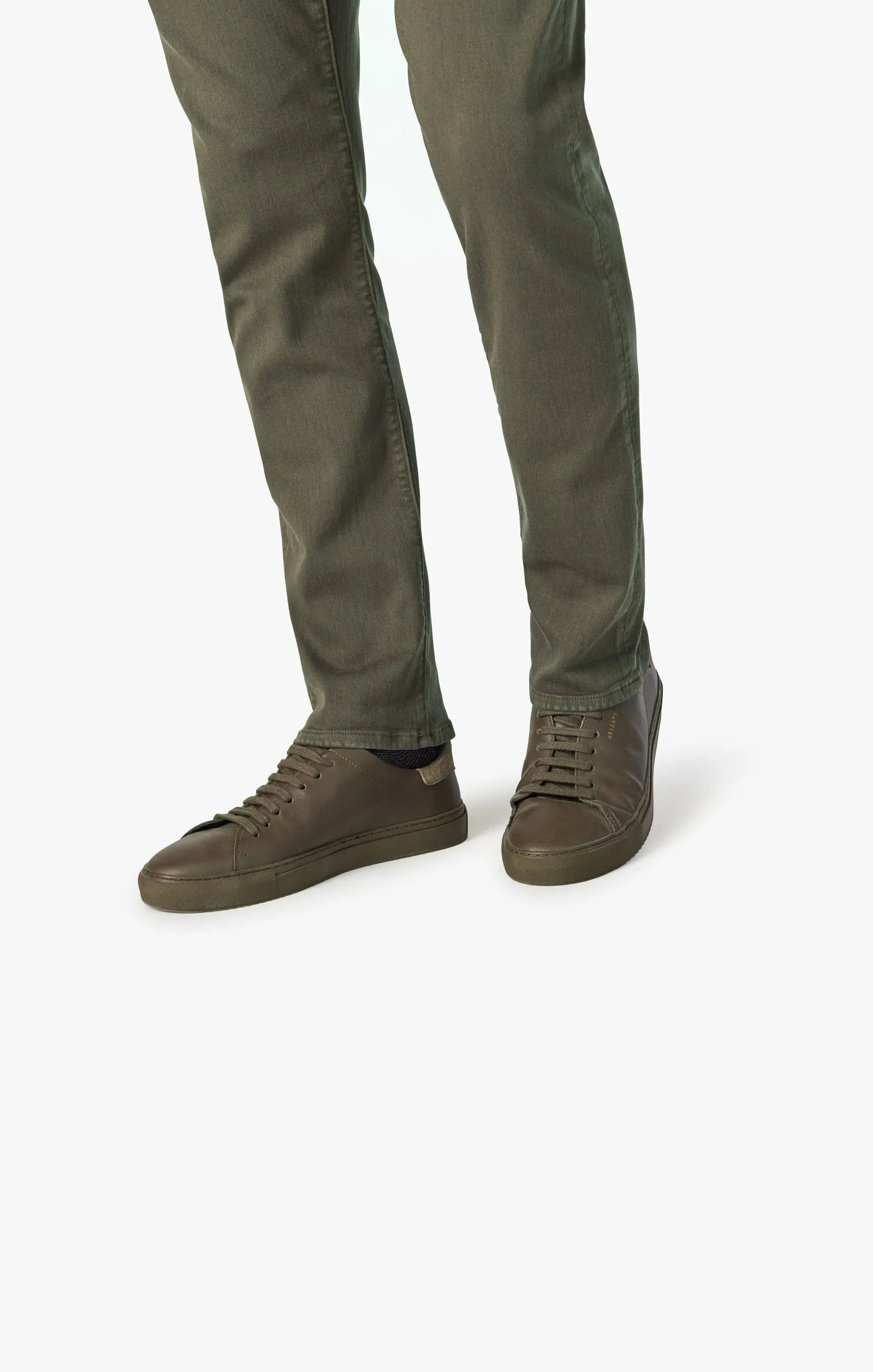 Charisma Classic Fit Pants in Green Comfort