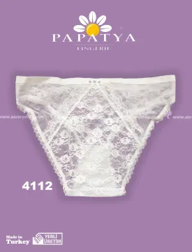 Chiffon-Lace Lingerie Panty 4112